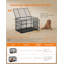 Metal Pet Crate with 1 Door-105552371