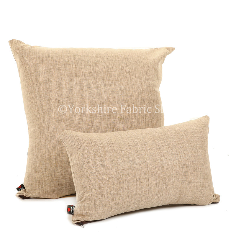 Bombay Square Throw Cushion, Medium, Cream