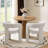 Modern Upholstered Barrel Dining Chairs-95262504