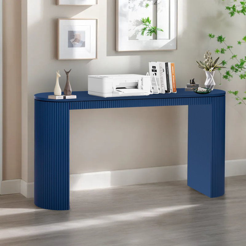 Console Table, Navy