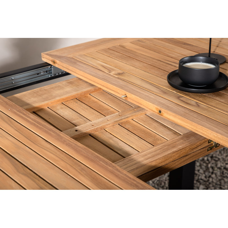 Navya Rectangular Extendable Outdoor Dining Table , cm W cm D, H90 x L210 x W152