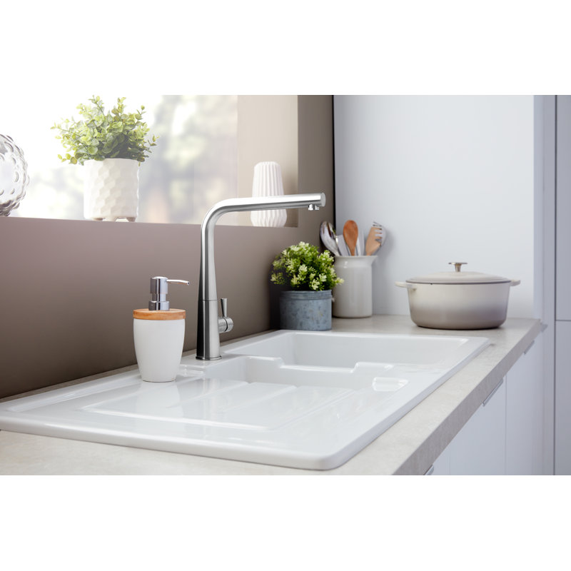 Rangemaster Sink & Taps Conical Kitchen Faucet, Chrome