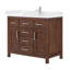 Beckett 42" Freestanding Single Bathroom Vanity with Quartz Top-1353496836-1363979421-1353496857