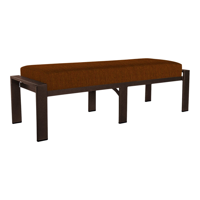 Studio Patio Bench, Copper Creek, Sash Denim