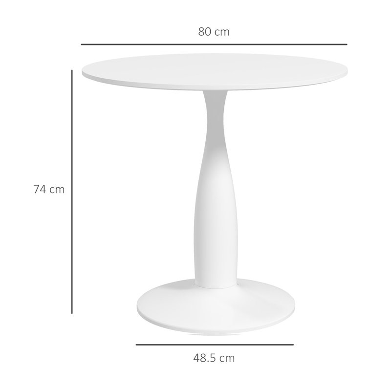 Brannock Dining Table, White