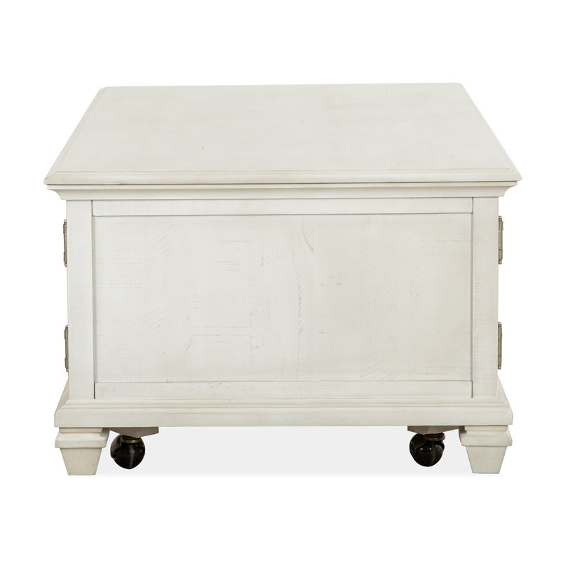 Cili Solid Wood Top Cocktail Table