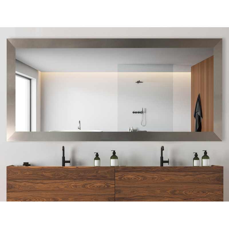 Mirror, Silver, 33" x 66"