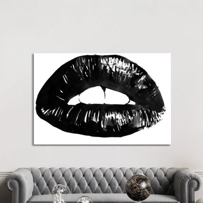 Lips by Péchane - Print on Canvas