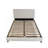 Frame Upholstered Bed With 2 Nightstands