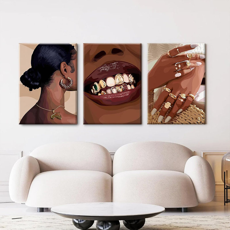 3 Piece Wrapped Canvas Print