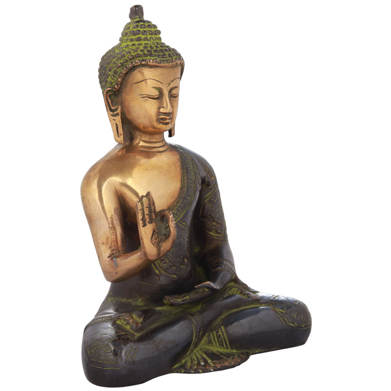 Religious & Spiritual Figurines & Sculptures, Black/Gold