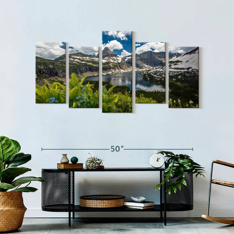 Alvord, lac caché, paysage d'Alvord, H 27 po x l 54 po