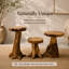Burruss Solid Wood Accent Stool