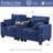 Chesham 70.8"W Upholstered Loveseat With USB Ports & Cup Holders-1418341032