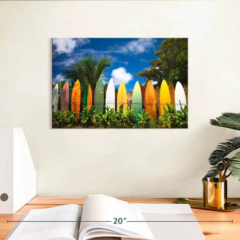 Senne Surfboard Row, 8" H x 12" W