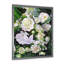 Bouquet de roses blanches et mauves - reproduction sur toile-67466553-67466554