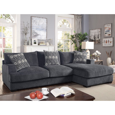 Ruthanne L-Shaped Sectional With Right Chaise