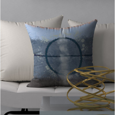 Housse de coussin carrée bilet insert