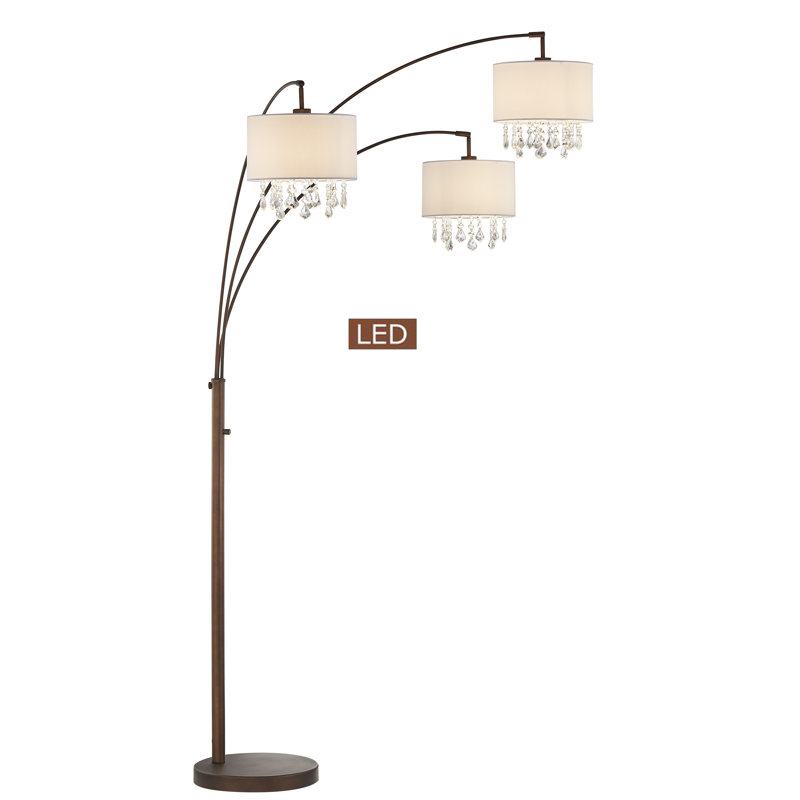 Lumiere IV 80'' Tree Floor Lamp, Antique Bronze