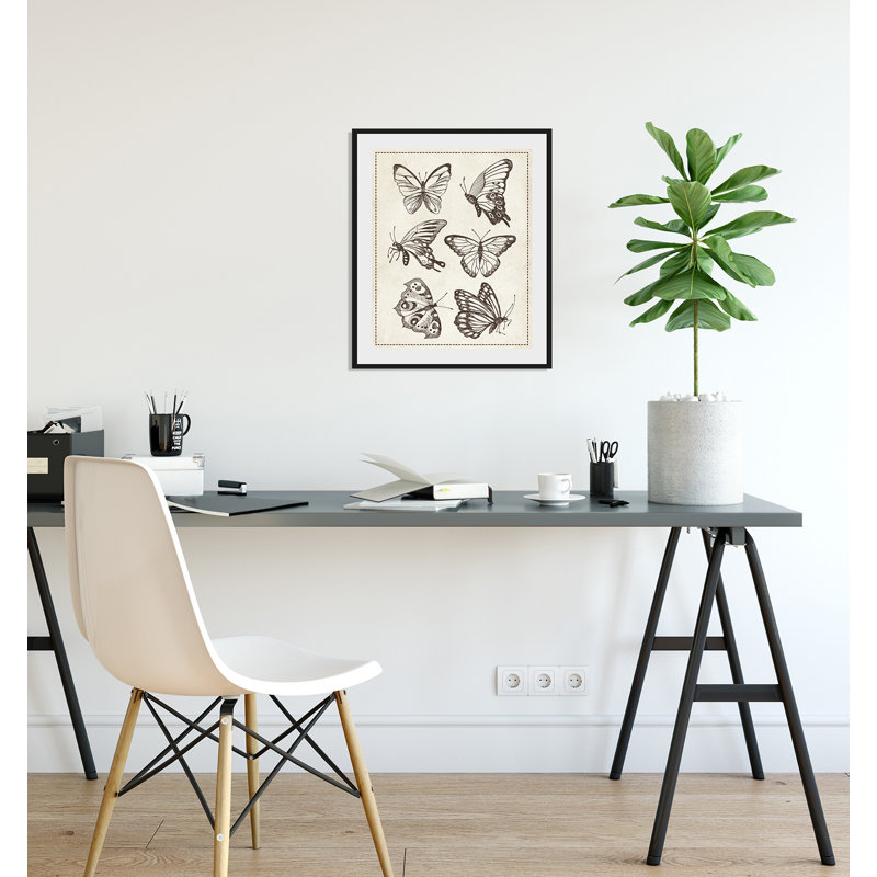 Plant - Single Picture Frame Print, 40 cm H x 30 cm W