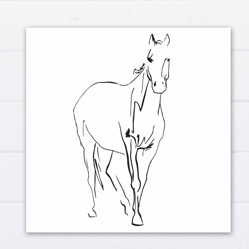 " Horse Sketch "