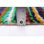 Tapis unique en laine noué à la main 9 pi x 12 pi 6 po nouvel âge en crème / vert / bleu Geissler