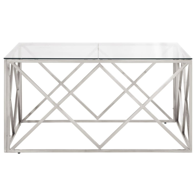 Luzica Frame Single Coffee Table, Gold
