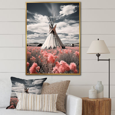 Coral Grey Native Tipi Serenitys Embrace " Native Tipi Serenitys Embrace "
