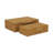 Lusan Rectangular Decorative Box Set - Camel Brown Faux Shagreen-1678943984