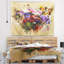 Polyester toujours avec un paquet de fleurs tapisserie avec accessoires suspendus inclus-28490352