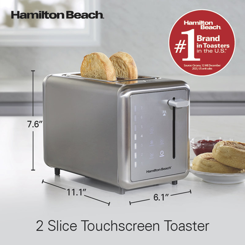 Hamilton Beach 2 Slice Touchscreen Toaster