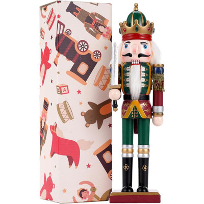 Décorations de Noël casse-noisette ornement en bois traditionnel casse-noisette peint figurines de casse-noisette festives de Noël casse-noisette fête de table fête de l'Action de grâce