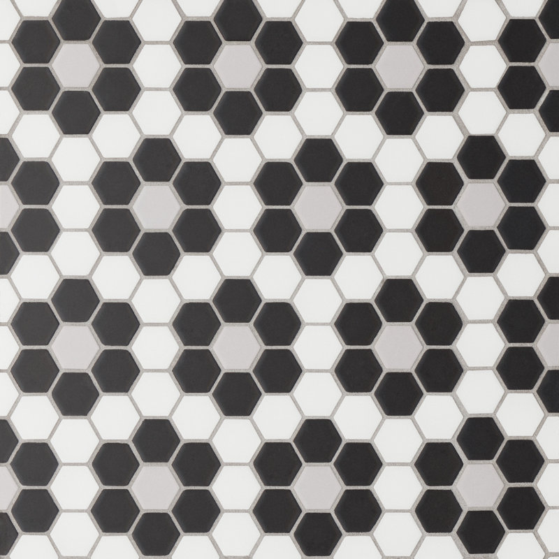 Carreau de porcelaine 10 po x 12 po Le Cafe