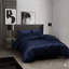 Microfiber Striped Duvet Cover Set with Matching Pillowcases and Stripe Fitted Sheet-117464238-117464241