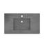 Plateau de meuble-lavabo simple en béton 36,5 po avec lavabo Palomar-42309227-60590001