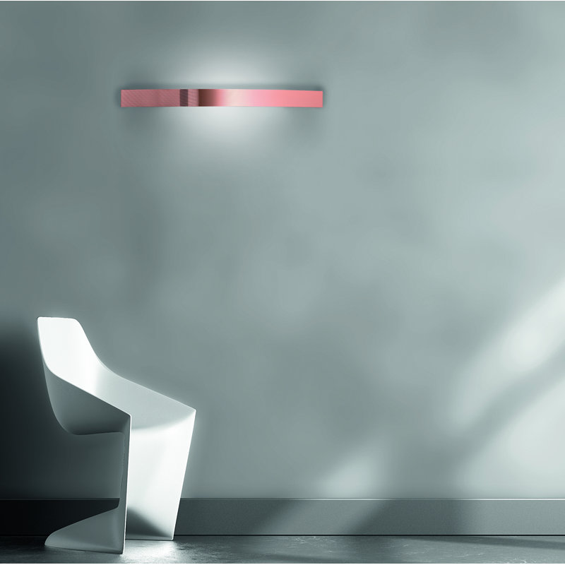 LED Flush Mounted Sconce, Copper