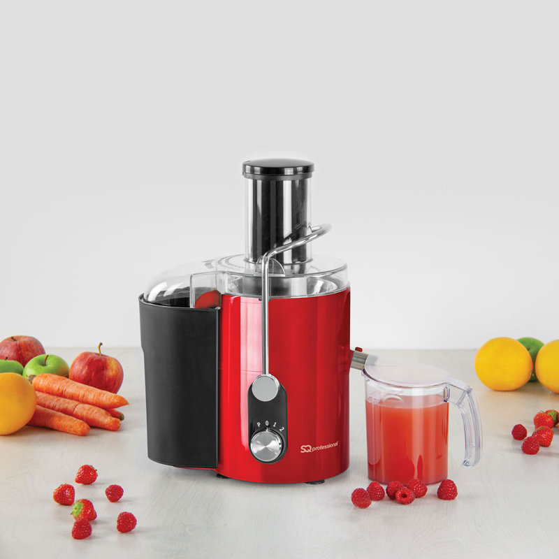 SQ Professional Blitz 2 Speed Countertop Blender, Red/Black