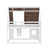Nele Kids Twin Over Twin Bunk Bed