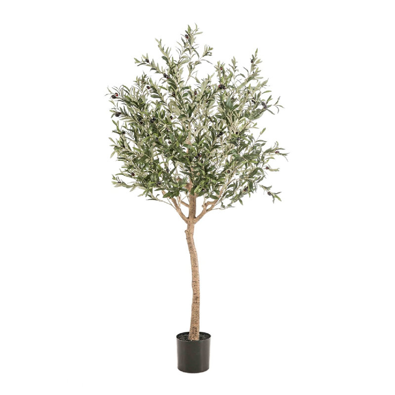 Ensemble de 2 oliviers artificiels en pot 71 po 2 pièces