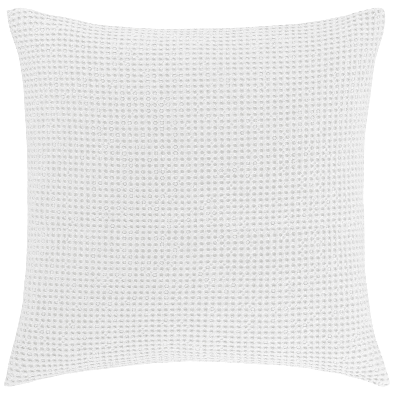 Bubble Matelasse Sham, Euro, White