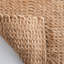 Tapis de couleur unie en jute tissé à la main Uma-33393999