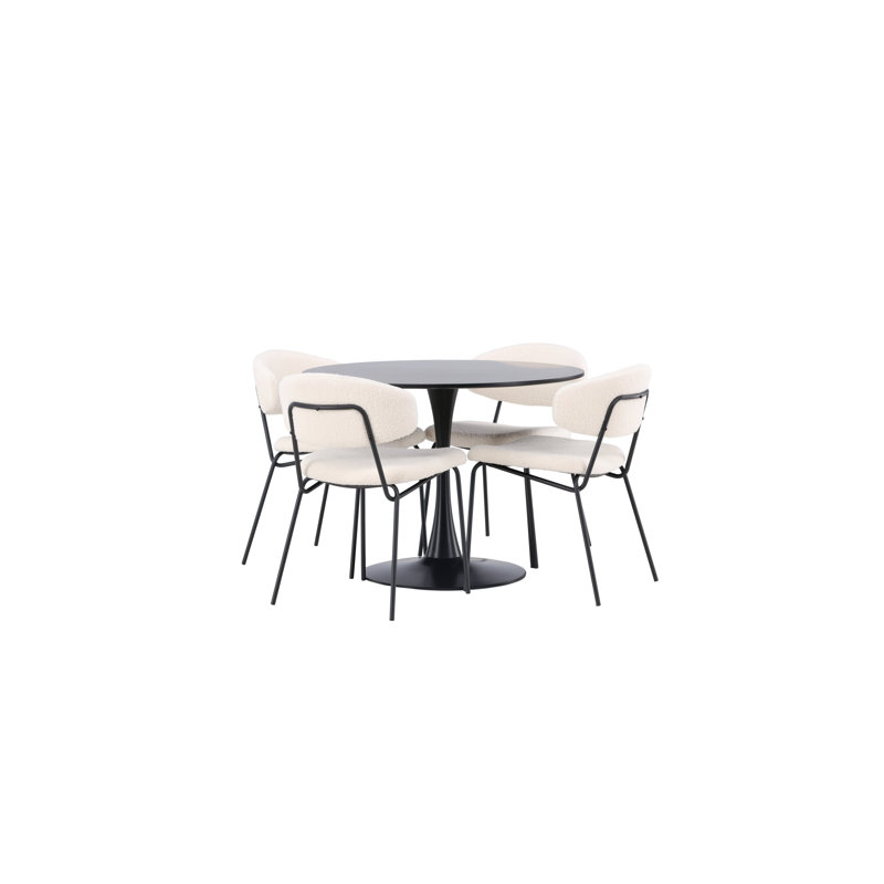 Whipple 4 - Person Dining Set