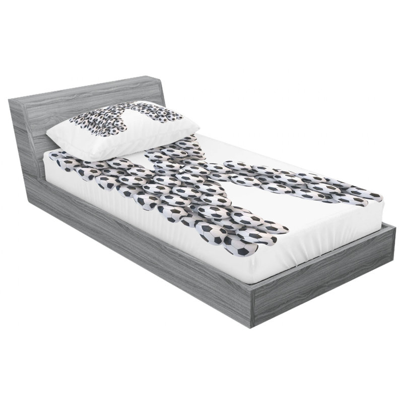 Microfiber Sheet Set, Twin XL Sheet Set with Fitted Sheet, K