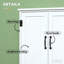 Armoire de cuisine autoportante, armoire de maison de ferme, armoire de rangement décorative