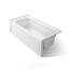 Archer® 66" X 32" Alcove Bath with Bask® Heated Surface, Integral Apron, Integral Flange, and Right-Hand Drain-1828374211-1769425170