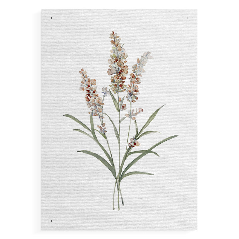 D botanique I - reproduction de toile seulement - non encadrée, H 18 po x l 12 po
