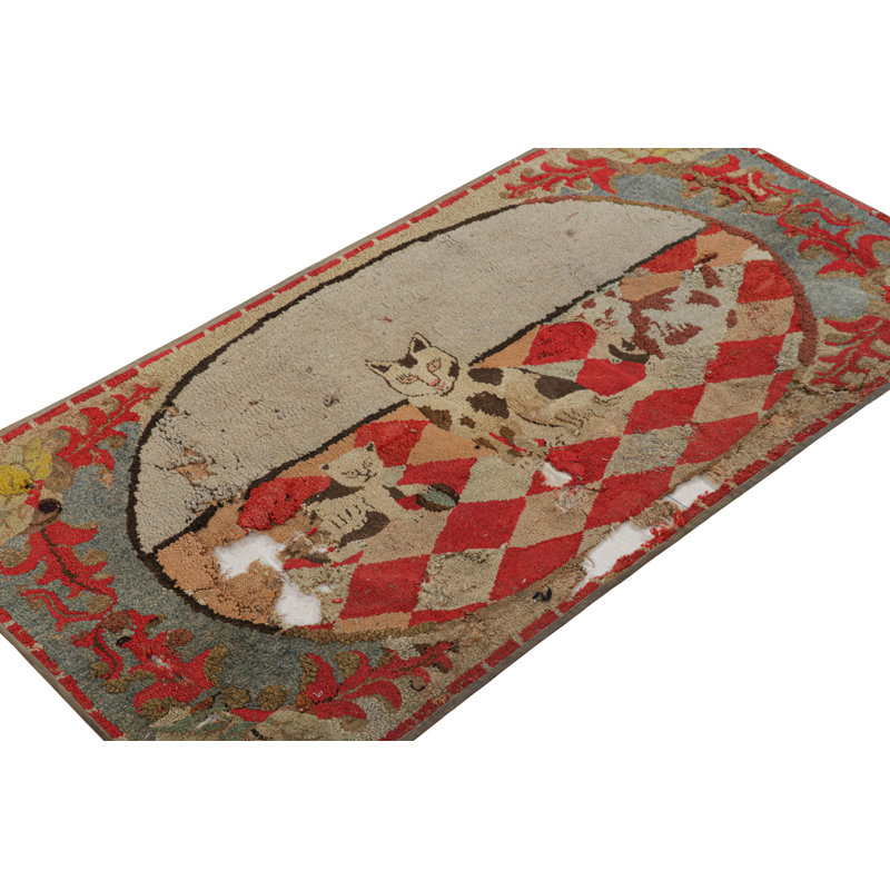 One-of-a-Kind 2’2”x4’ Area Rug