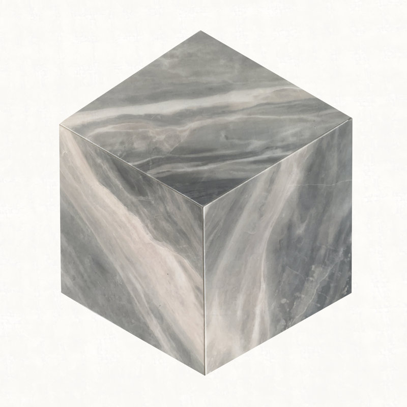 Carreau de marbre hexagonal, marbre de Carrare, marbre naturel, pour le mur et le sol, carreau de marbre poli, pierre naturelle, 1 boîte de 12 pièces