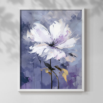 FLORAL Series CDxxxxxx - Impression encadrée de qualité supérieure - Prêt à être accroché - aucun clou requis