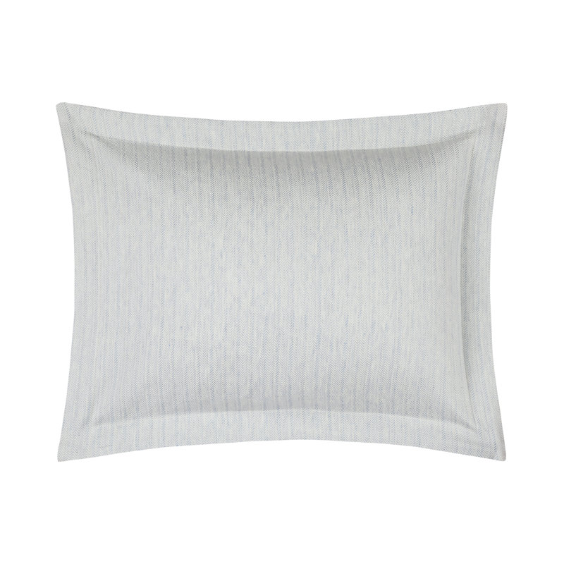 Houston Sham, Light Gray, Standard